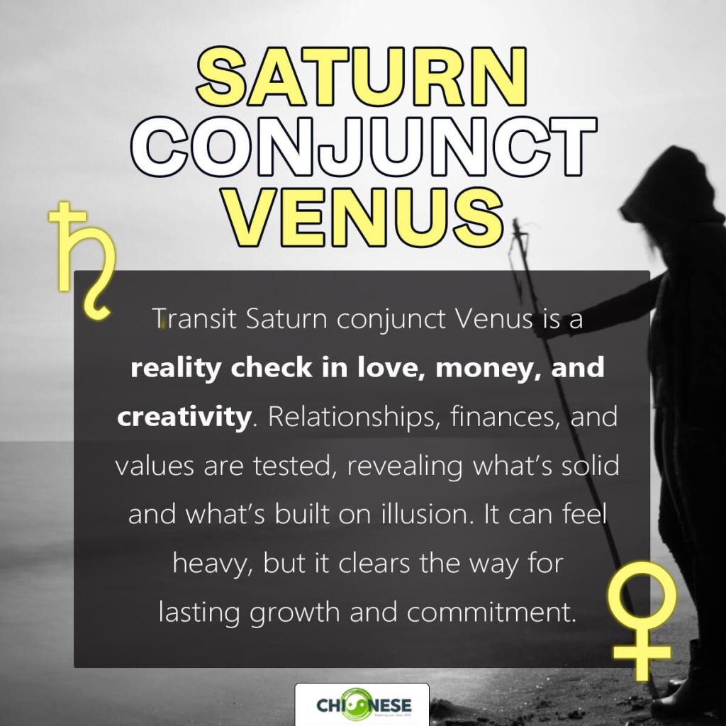 saturn conjunct venus transit