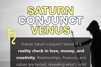 saturn conjunct venus transit