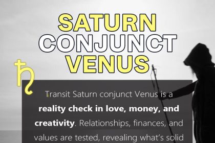 saturn conjunct venus transit
