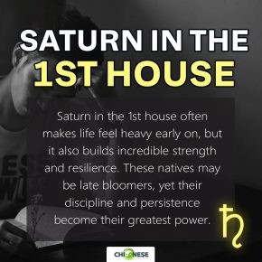 saturn in the 1st house