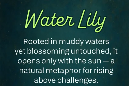 water lily symbolism