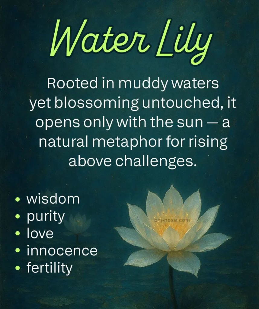 water lily symbolism