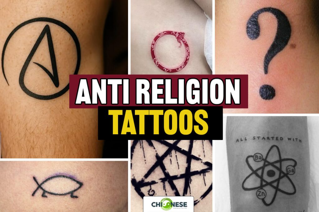 anti religion tattoos