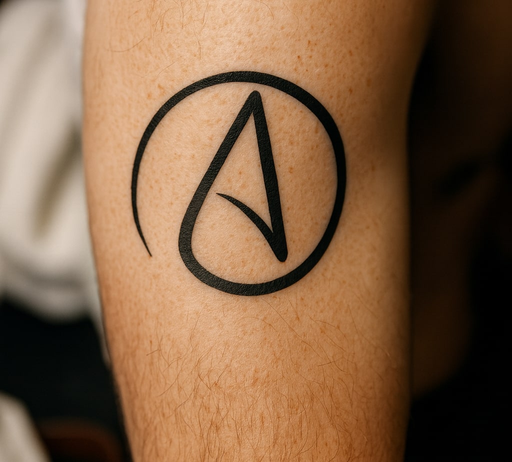 atheist tattoo