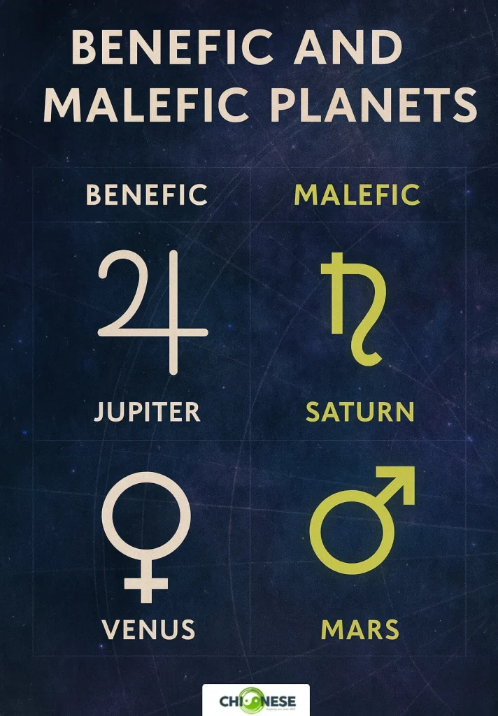 benefic and malefic planets