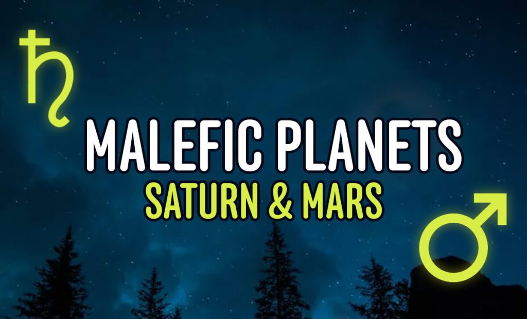 malefic planets in astrology
