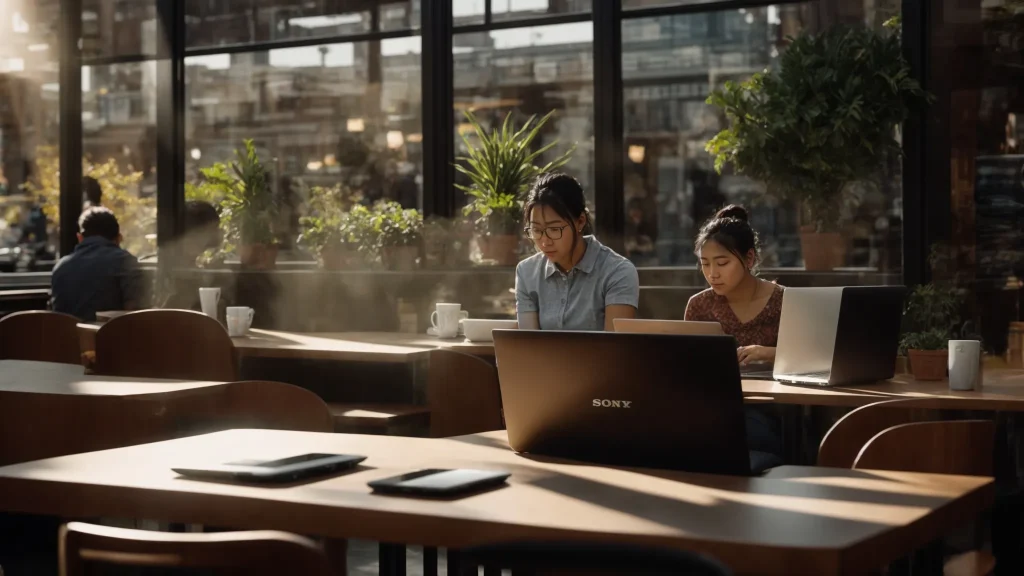 Professionals working together to implement the best online faxing tool for their organization to improve accessibility