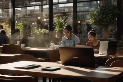 Professionals working together to implement the best online faxing tool for their organization to improve accessibility