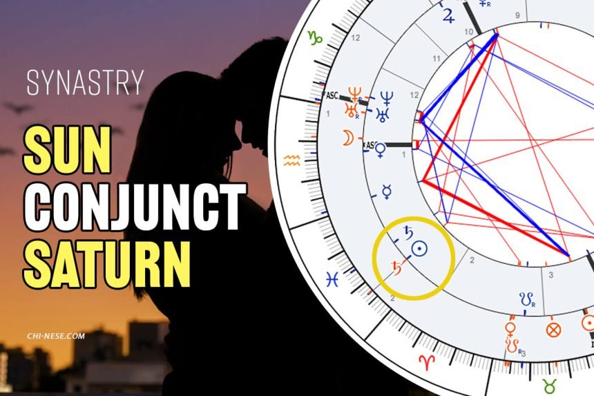 sun conjunct saturn synastry
