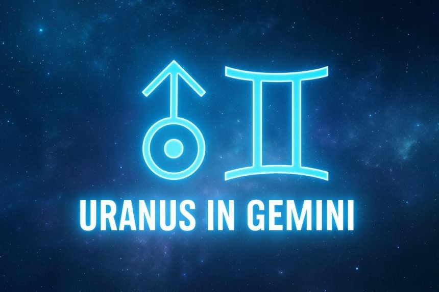 Uranus in Gemini for Gemini Placements: 2026–2033 Guide