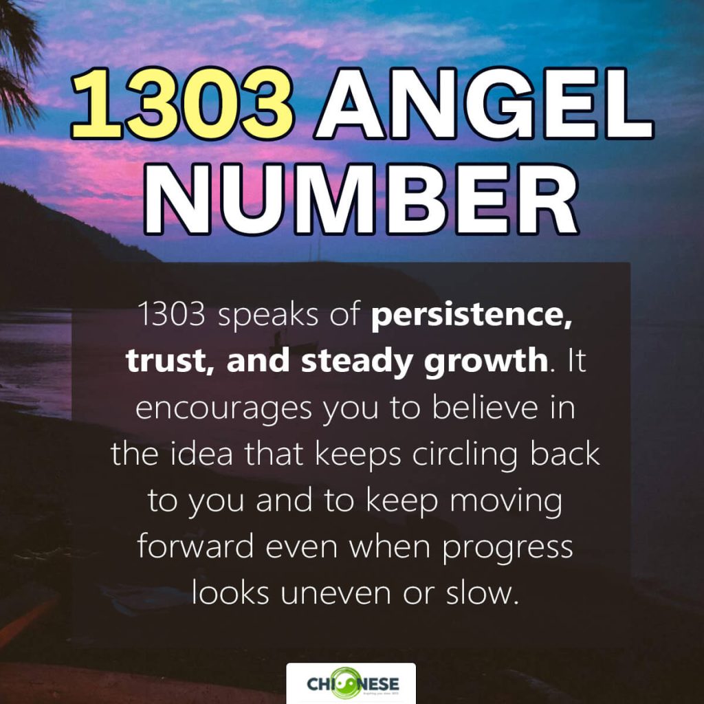 1303 angel number