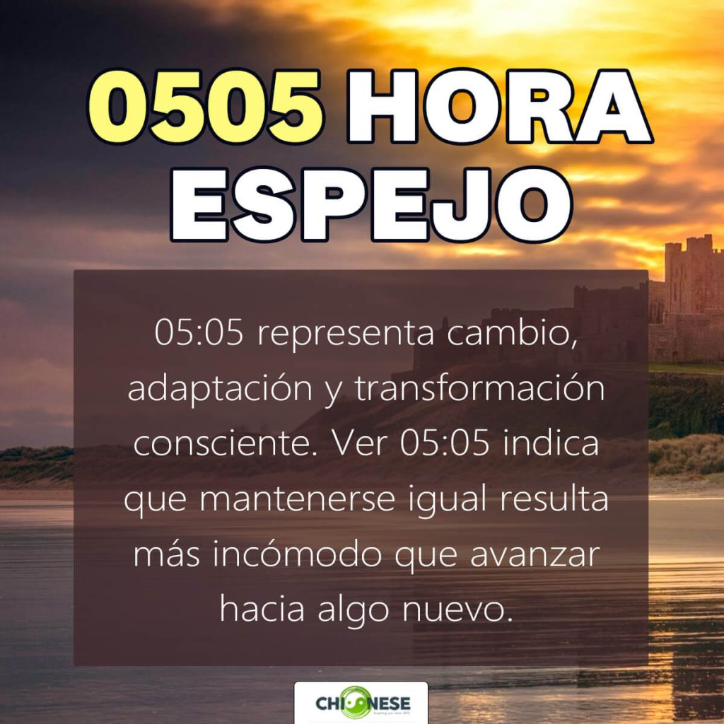 0505 hora espejo