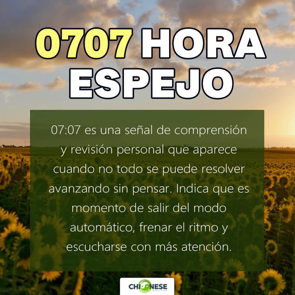 0707 hora espejo