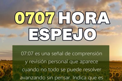 0707 hora espejo