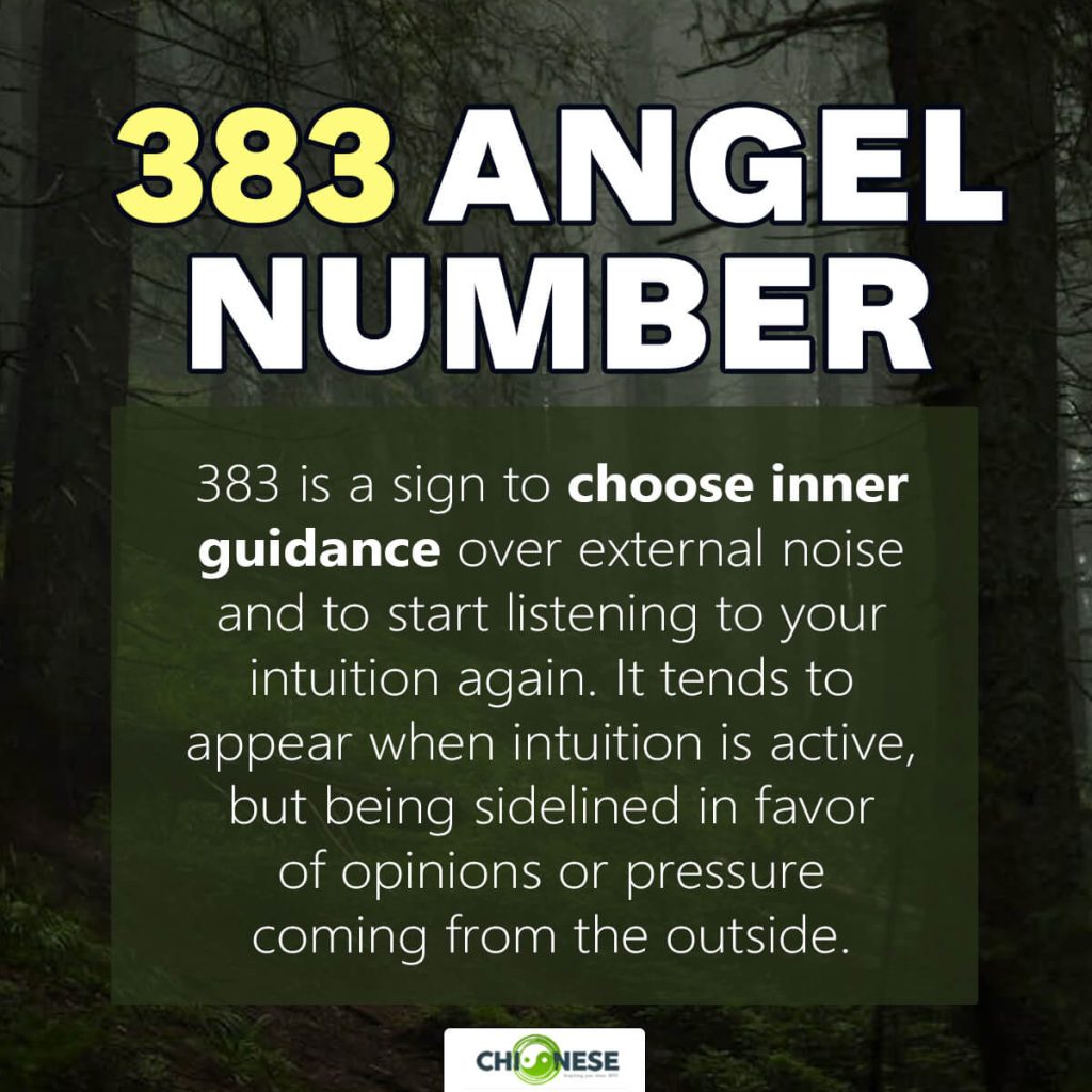 383 angel number