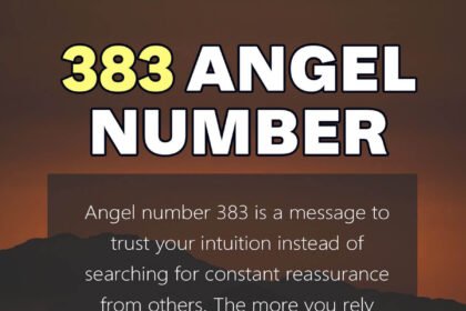 383 angel number