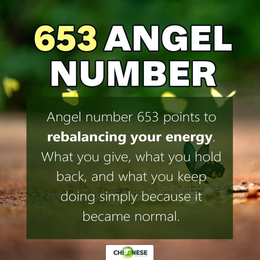 653 angel number