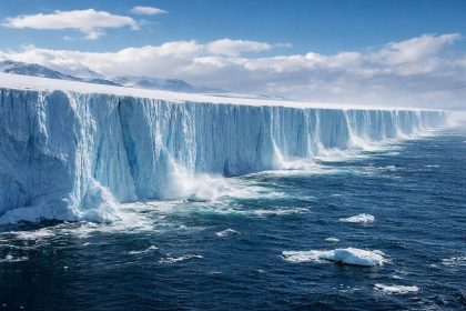 antarctica ice wall theory
