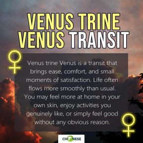 venus trine venus transit