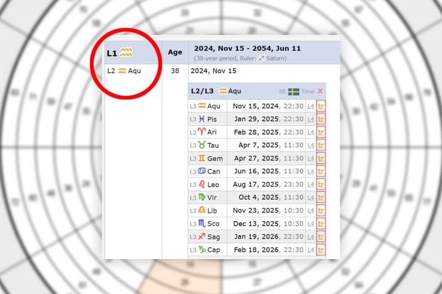 zodiacal releasing level 2