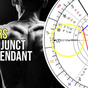 mars conjunct ascendant physical appearance