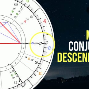 mars conjunct descendant