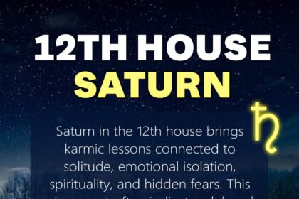 saturn in the 12th house