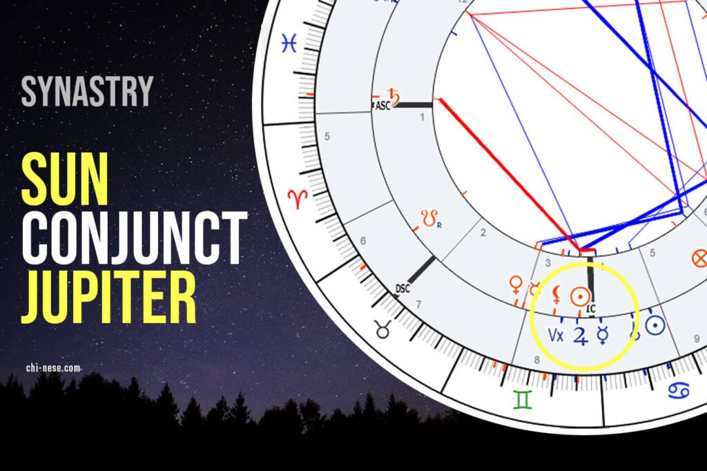 sun conjunct jupiter synastry