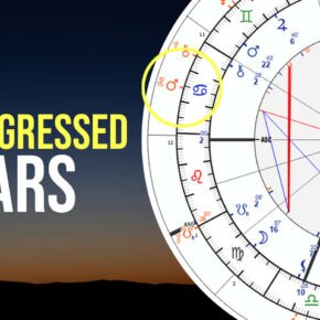 progressed mars